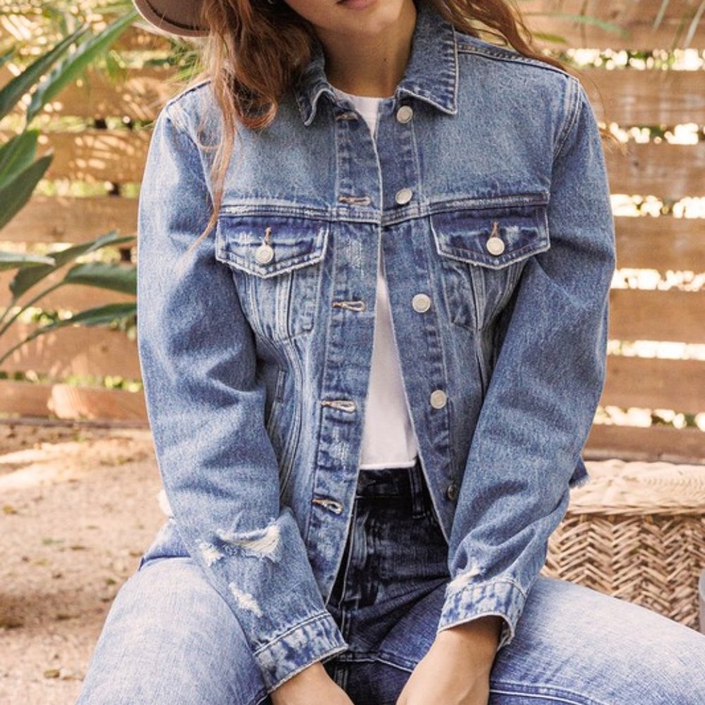 *NEW* Vervet by Flying Monkey Classic Denim Jacket